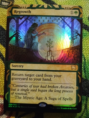 Showcase foil regrowth - foil, sta