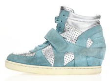 ASH Womens Metallic Blue