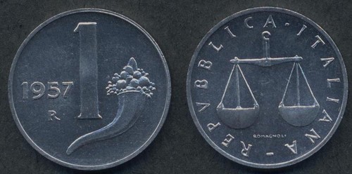 Repubblica italiana lira - repubblica,
