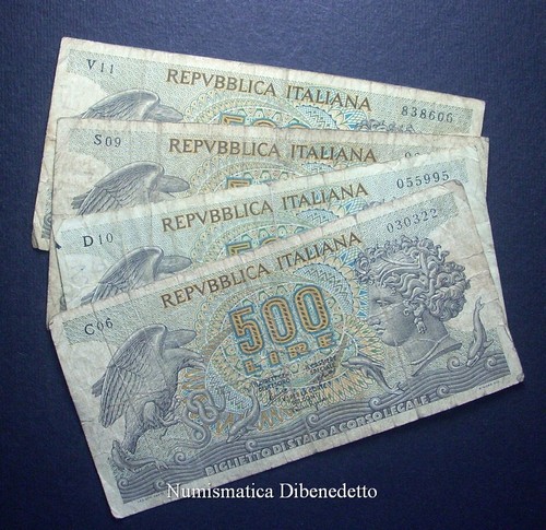 Repubblica italiana 500 - -,