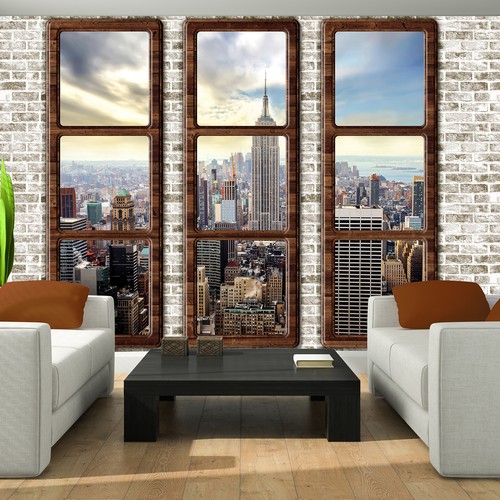 New york vista finestra - york,