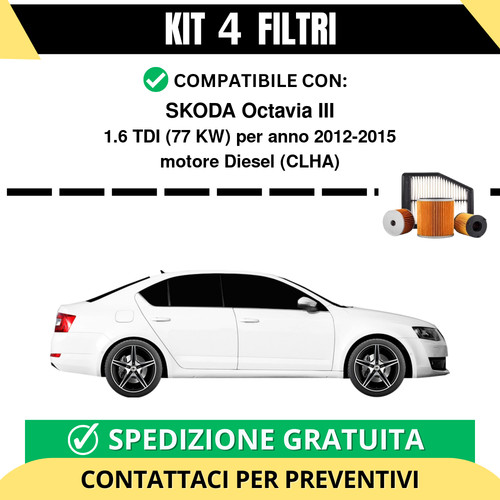 Kit filtri risparmio - filtri, per
