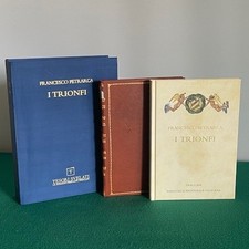 Treccani I Trionfi di Petrarca Libro d'Ore Codex 683 Facsimile Pregio Art