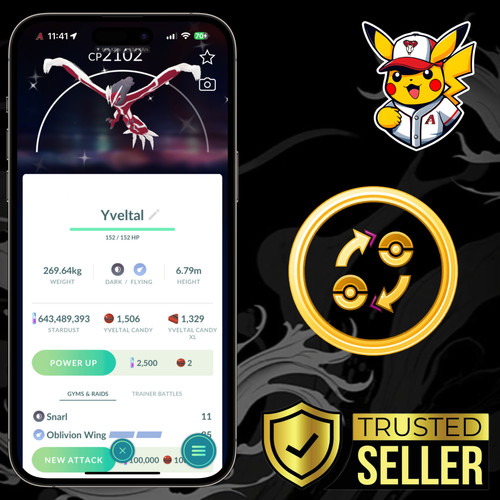 Pokémon shiny yveltal - pokémon,