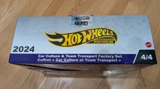 2024 Hot Wheels Car Culture and Team Transport Chase Factory Set 4/4 HJV98 Nuovo