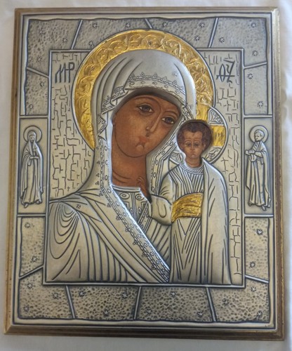 Icona russa madre dio - russa, di