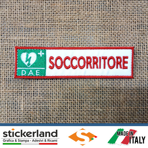 Toppa toppe patch - toppa, soccorritore