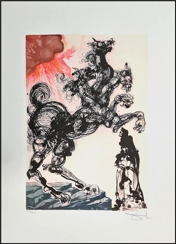 Salvador dali divine comedy - dali,