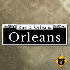 Insegna stradale New Orleans