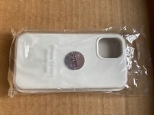 Custodia per Apple iPhone 12 MINI Cover TPU Silicone ORIGINALE BIANCO NEVE