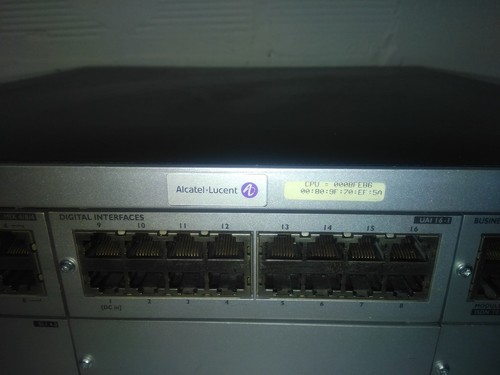 Pabx alcatel omnipcx - alcatel,