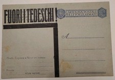 Luogotenenza Di Re Umberto II Cartolina Postale per le Forze armate 