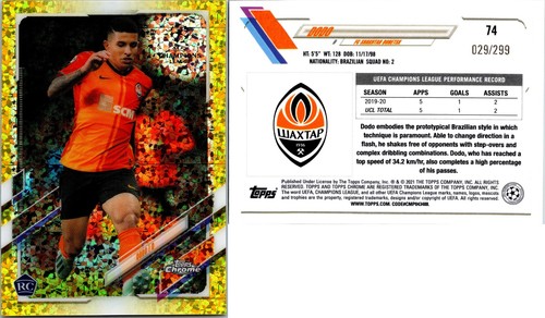 2020 topps chrome uefa - 2020-21,