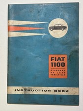 FIAT 1100 - Driver's Manual -