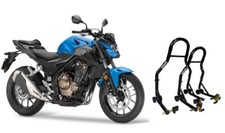 Coppia 2 cavalletti alza moto