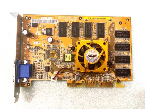 Vintage asus v7100pro - asus, v7100pro/64m