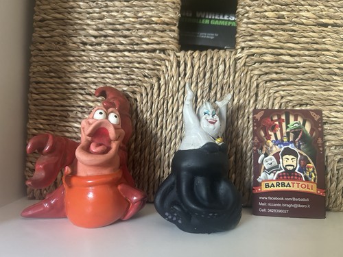 Disney pvc gomma sirenetta - disney, la