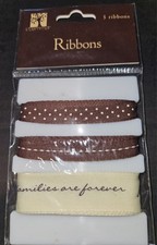 Stemma 3 Brown /Tan ribbon 1
