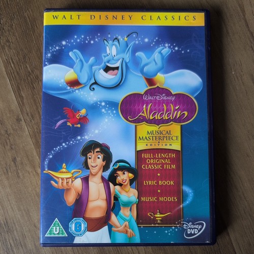 Aladdin - (disney, dvd,