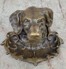 STATUA BRONZO CANE DA CACCIA