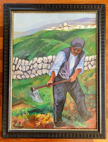 Dipinto olio tela - tela, x