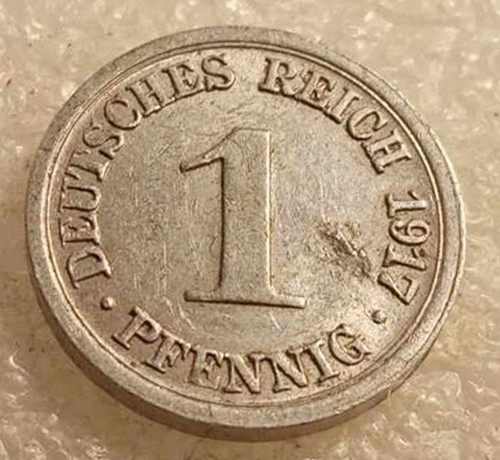 Moneta pfennig repubblica - 1,