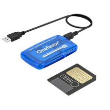 SmartMedia Card 128MB SM Card Scheda di Memoria SM + Adattatore Lettore Smart Media Card