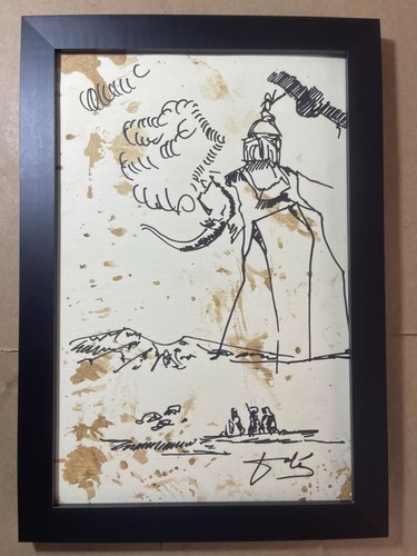 Salvador dalì disegno - dalÌ, su