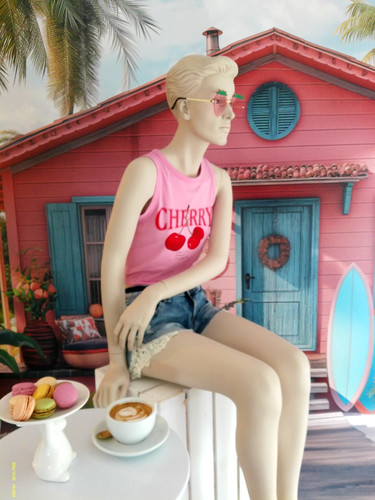 Maglia donna senza - , maniche