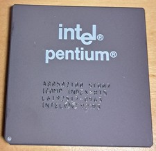 CPU Processore Vintage Intel