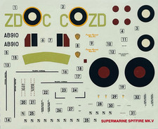Decalcomanie: III Airfix |
