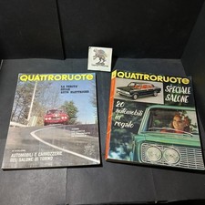 Set 2 riviste Quattroruote nov 1968 e dic 1967 prove Lamborghini Miura Audi auto