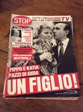 STOP SETTIMANALE N°1984 1986 BAUDO PAPA TINI CANSINO S.GRANDI C.RUSSO NINA HAGEN