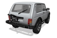 Paraurti posteriore in acciaio