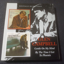 GLEN CAMPBELL - GENTLE ON MY MIND - BY THE TIME I GET TO PHOENIX - CD BGO COME N