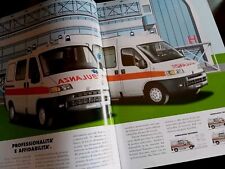 FIAT DUCATO SECONDA SERIE AMBULANZA PRONTO SOCCORSO Brochure originale 2001