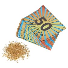 Numeri Corsa 7X6", 1-50 Spighe