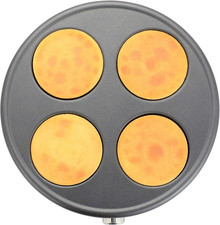 Piastra in Alluminio Pressofuso per Quattro Mini Pancake Da 11 Cm – Crepe Time S