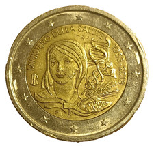 2 Euro Commemorativi ministero della salute 1958 2018 60° anniversario Rara