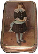 Scatola latta Pavesi vintage
