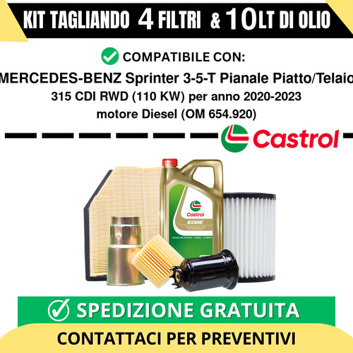 Tagliando per mercedes benz - per, mercedes-benz
