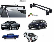 BARRE PORTATUTTO PORTAPACCHI DA TETTO + KIT PIEDI SPECIFICO X AUTO TETTO NORMALE