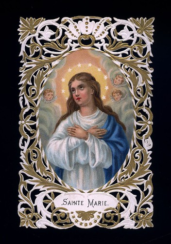 Santino merlettato holy - santino, merlettato-holy