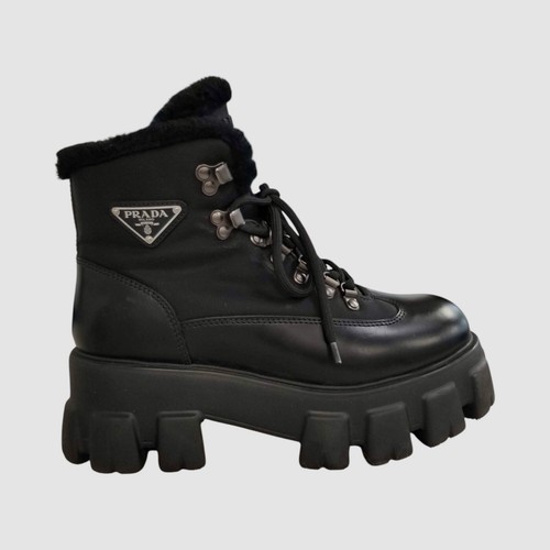 Prada men black monolith - prada,