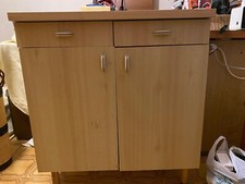 Mobiletti multiuso, usati, per ripostiglio, 2 bassi e 2 pensili (8 ante totali)