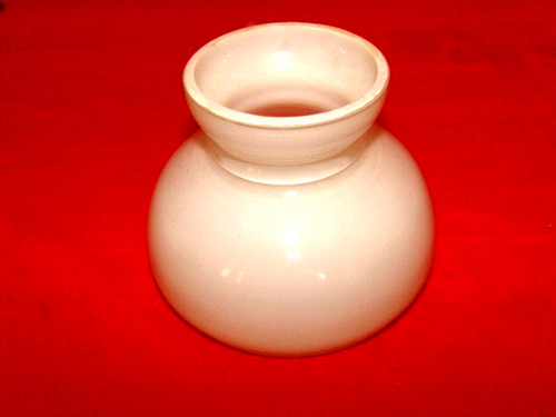 Abat jour dôme en opaline - ",