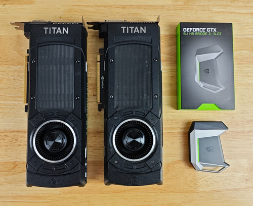 Bundle nvidia geforce - 2x, gtx