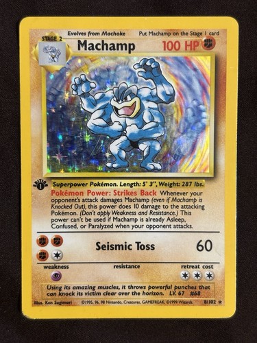 Machamp 1st edition - machamp, 81/102