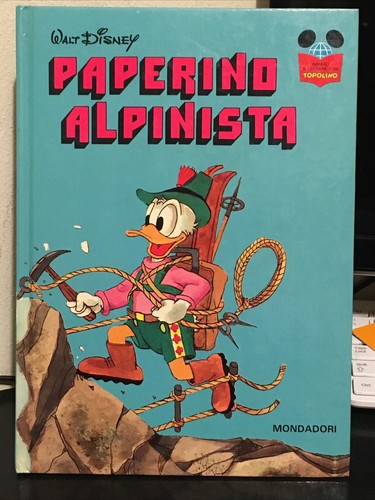 Libro paperino alpinista walt - paperino,