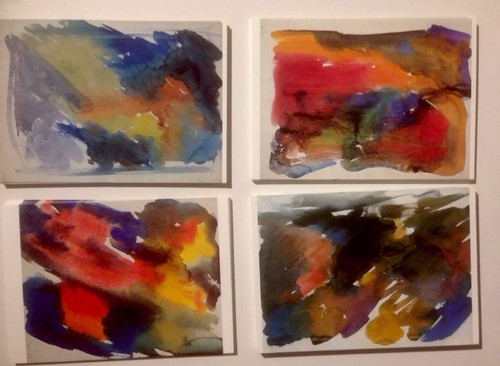 Cartoline artistiche set - 4, artistiche,